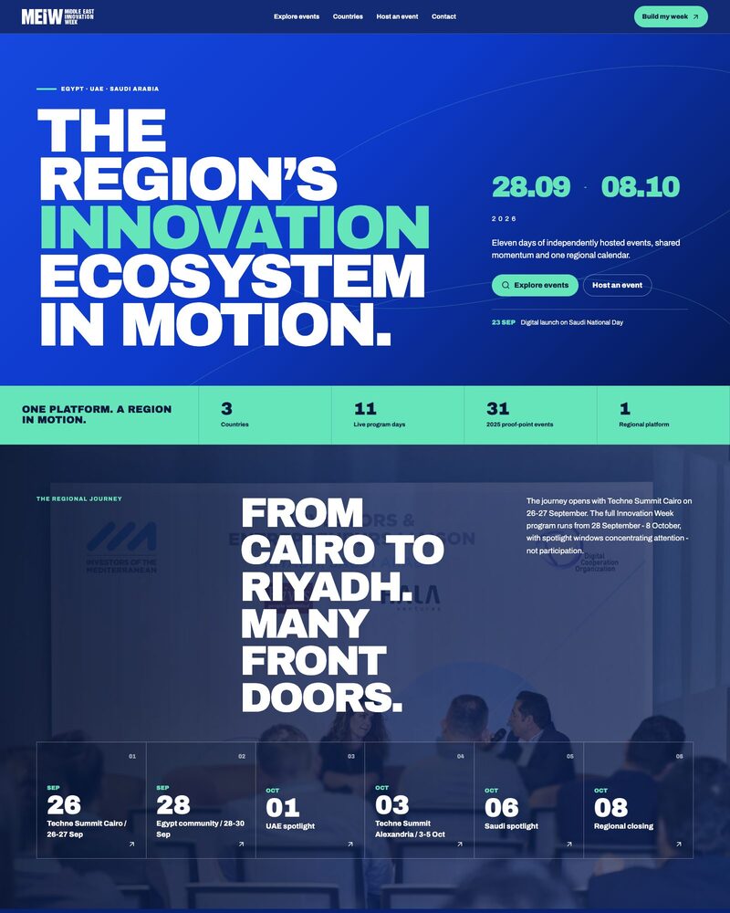 Middle East Innovation Week screenshot 1